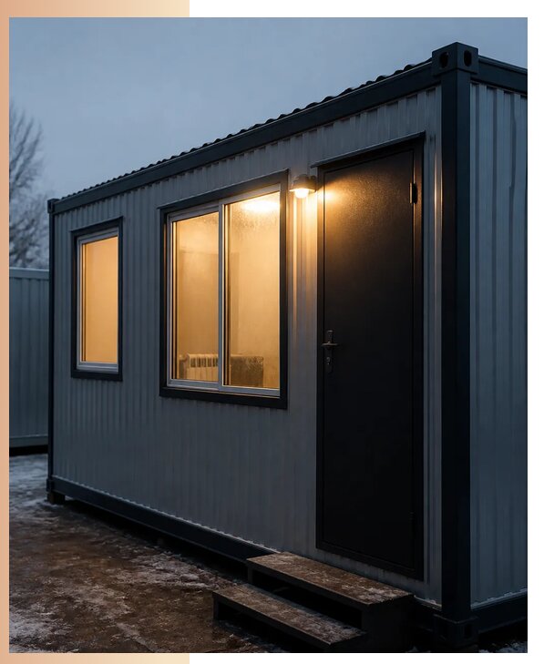 Бытовки с отоплением в Конаково на заказ и в аренду